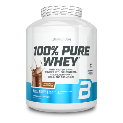 100% Pure Whey 2000g Hazelnoot