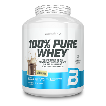 100% Pure Whey 2000g Rijstepap