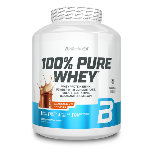 100% Pure Whey 2000g Caramel-Cappuccino