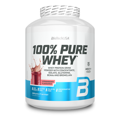 100% Pure Whey 2000g Aardbei
