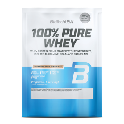 100% Pure Whey 28g sachet Hazelnoot