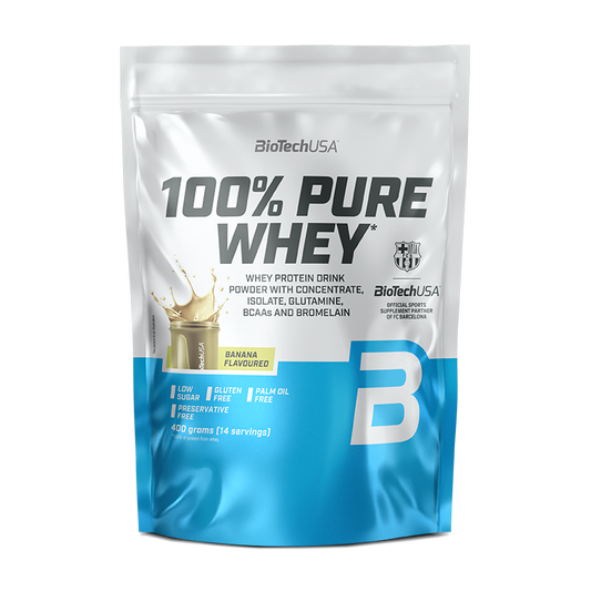 100% Pure Whey 400g Banaan