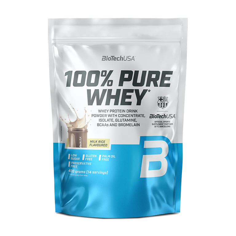 100% Pure Whey 400g Rijstepap