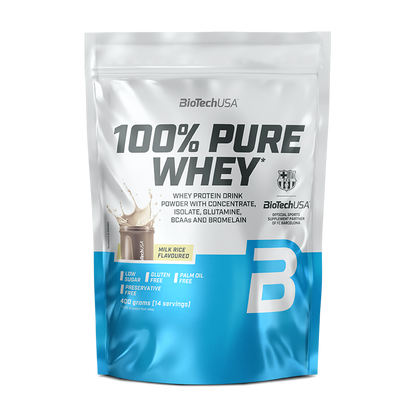 100% Pure Whey 400g Rijstepap
