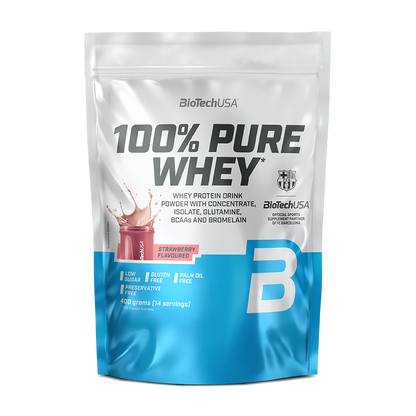 100% Pure Whey 400g Aardbei