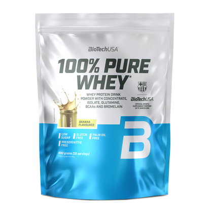 100% Pure Whey 900g Banaan