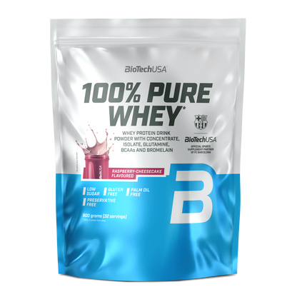 100% Pure Whey 900g Frambozencheesecake
