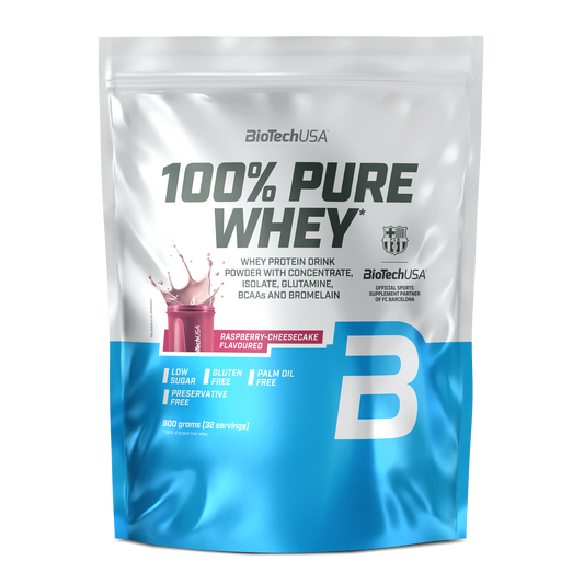 100% Pure Whey 900g Frambozencheesecake