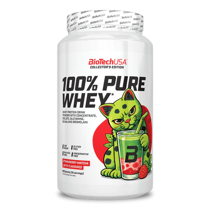 100% Pure Whey 900g Strawberry Matcha Latte (Limited Edition)
