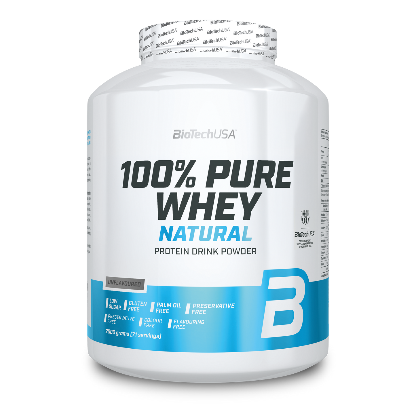 100% Pure Whey 2000g Naturel