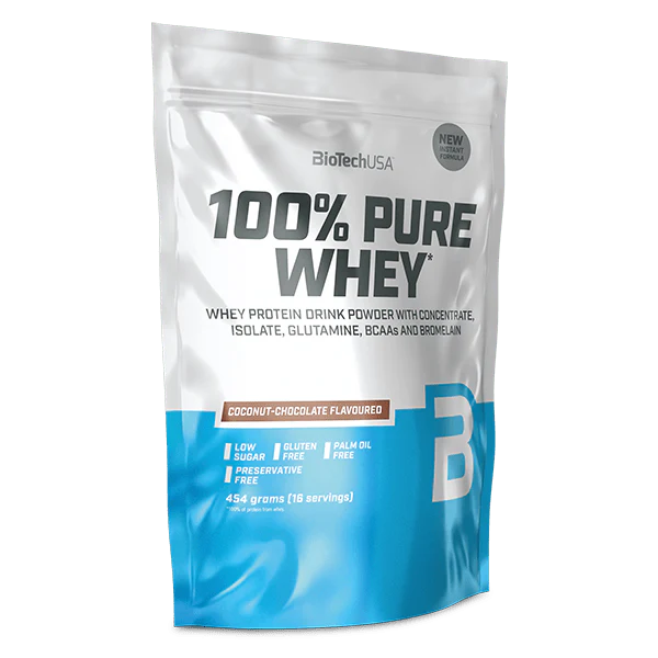 100% Pure Whey 454g Kokos-Chocolade