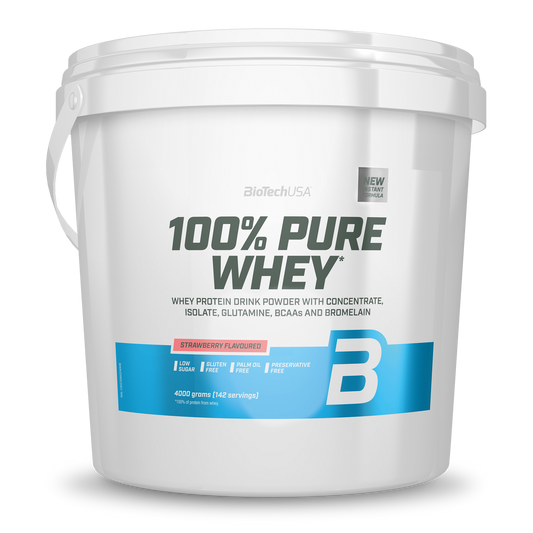 100% Pure Whey 4000g Aardbei