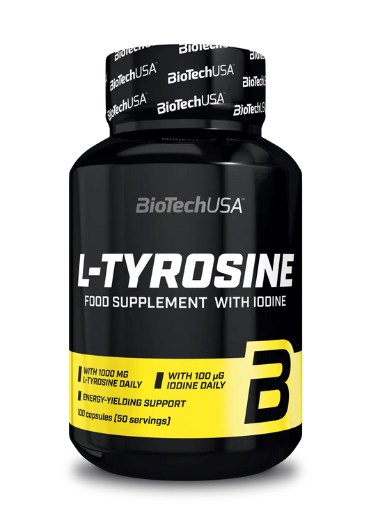 L-Tyrosine 1000mg met Jodium 100 caps