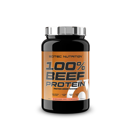 Scitec Nutrition 100% Beef Protein 900g Kaneelbroodje