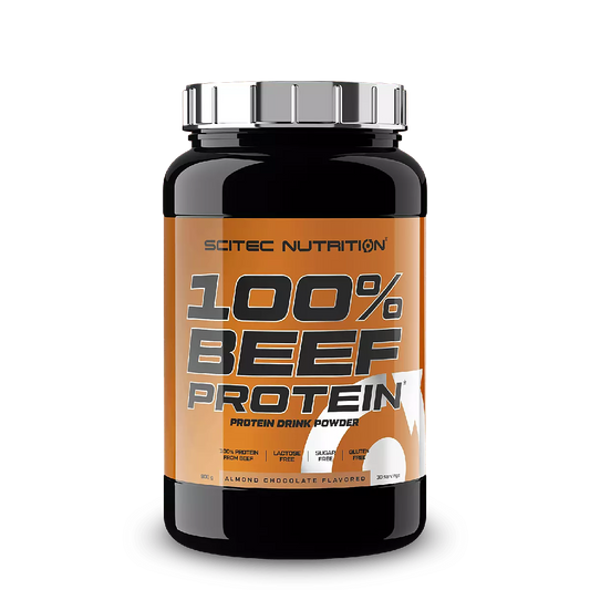Scitec Nutrition 100% Beef Protein 900g Amandel-Chocolade