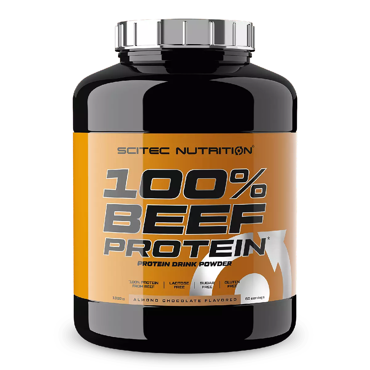 Scitec Nutrition 100% Beef Protein 1800g Amandel-Chocolade