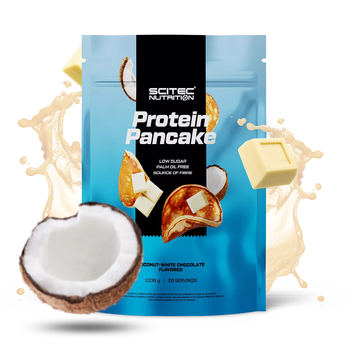 Scitec Nutrition Protein Pancake 1036g Kokos-Witte Chocolade