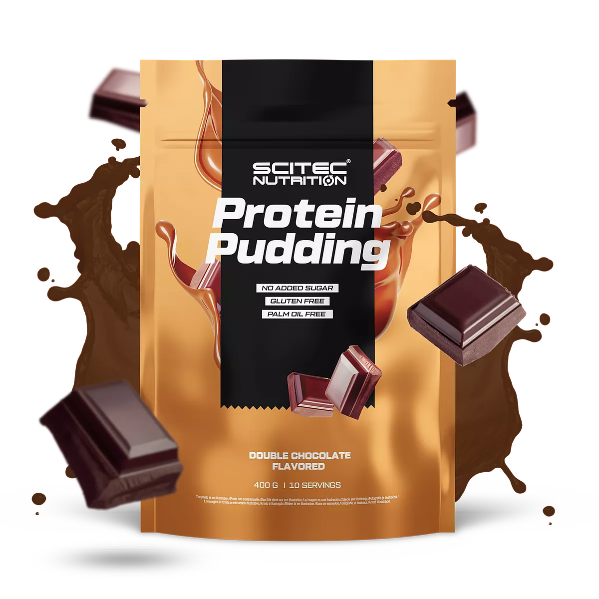 Scitec Nutrition Protein Pudding 400g Dubbele Chocolade