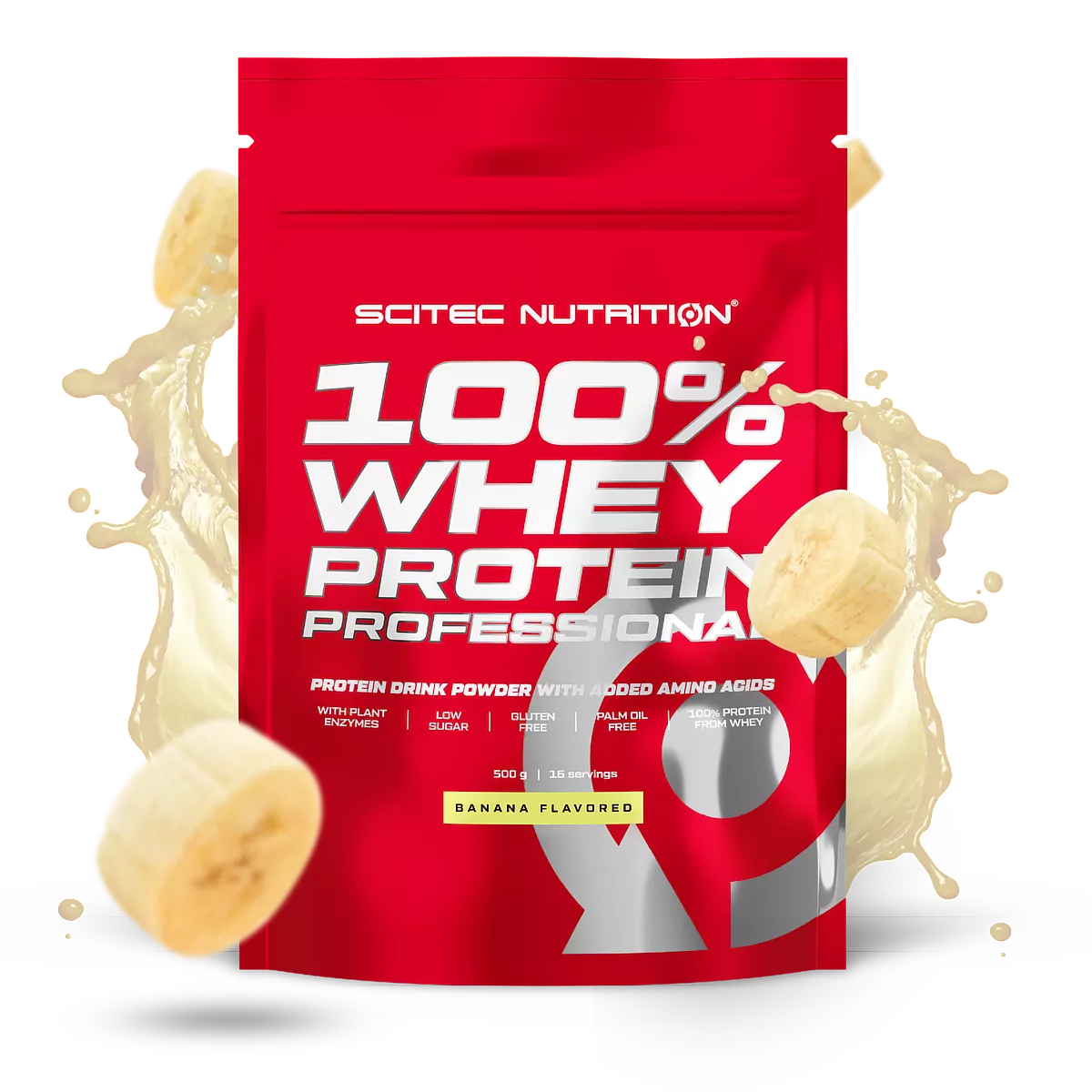 Scitec Nutrition 100% Whey Protein Professional 500g Banaan