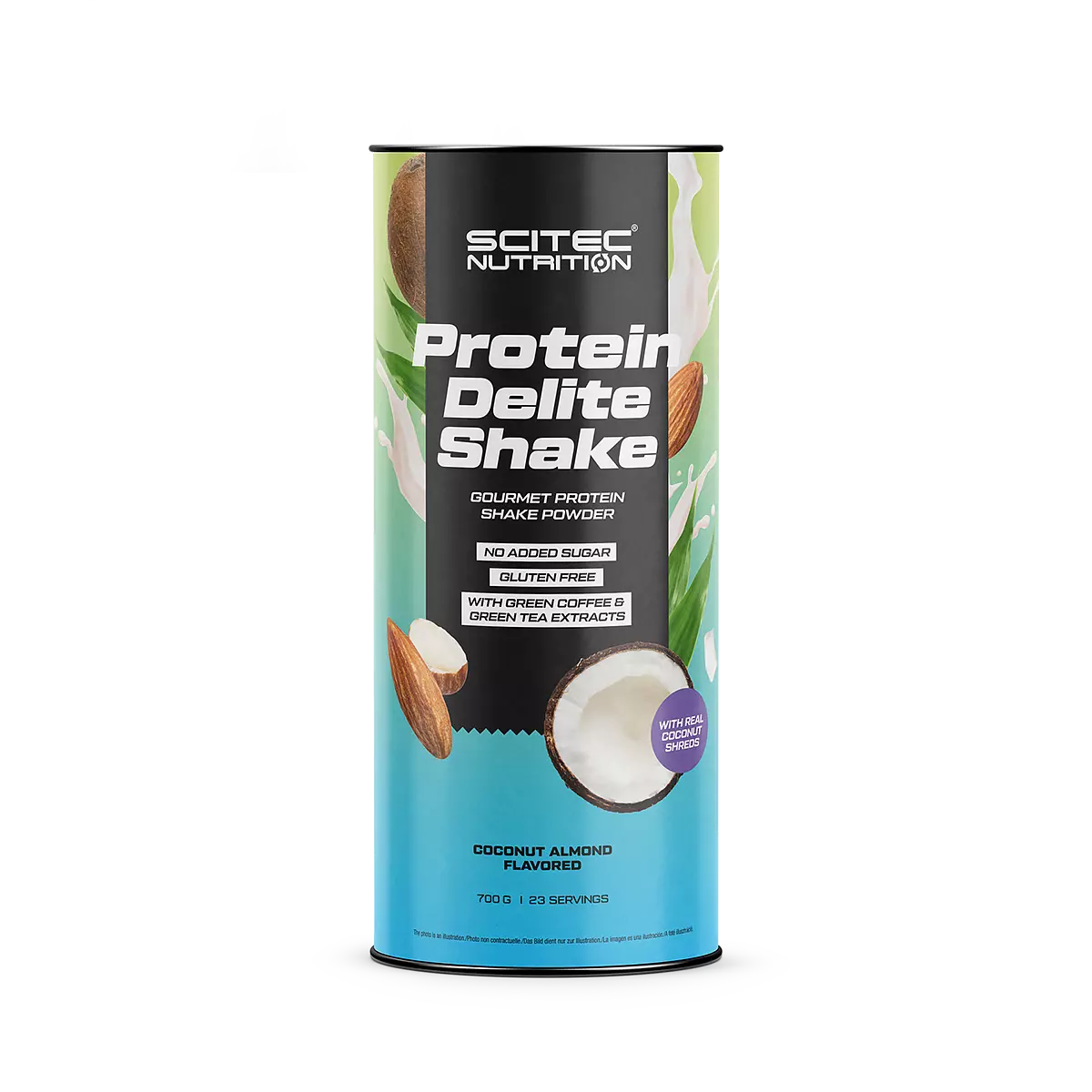 Scitec Nutrition Protein Delite Shake 700g Amandel-Kokos