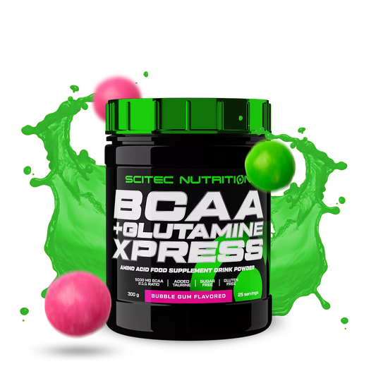 Scitec Nutrition BCAA + Glutamine Xpress 300g Bubblegum