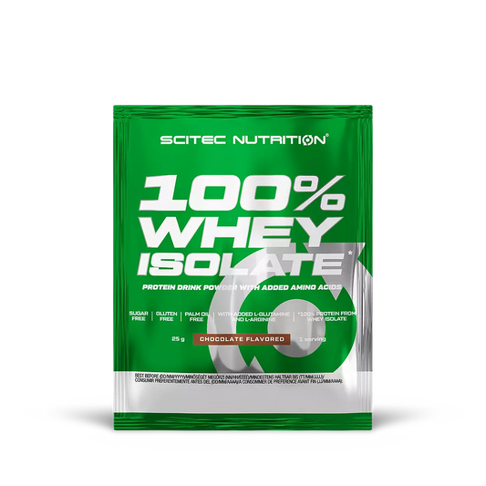 Scitec Nutrition 100% Whey Isolate 25g Aardbei-Witte Chocolade