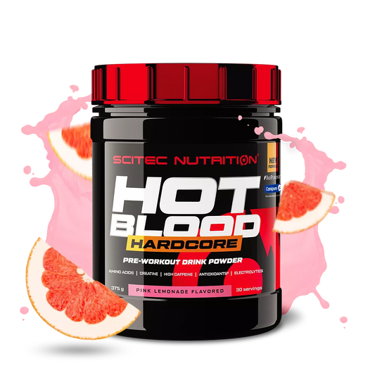Scitec Nutrition Hot Blood Hardcore 375g Roze Limonade