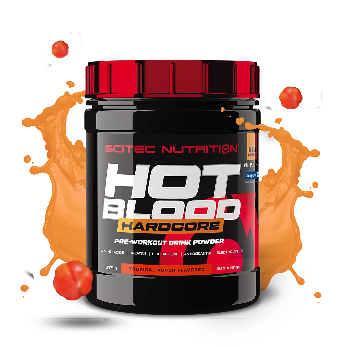 Scitec Nutrition Hot Blood Hardcore 375g Guarana