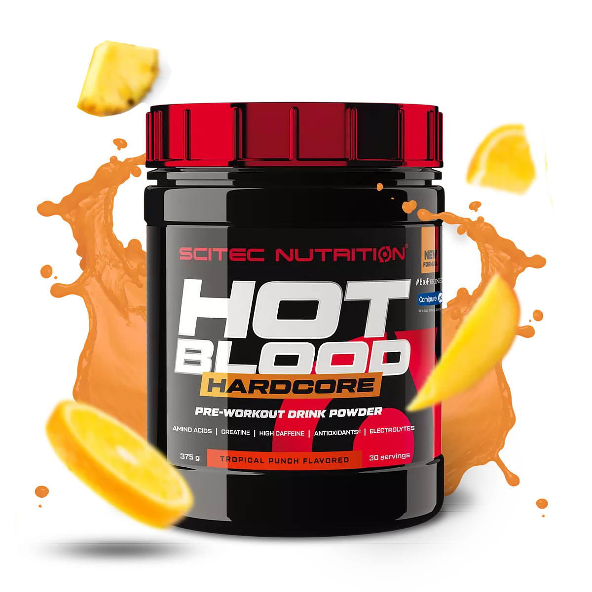 Scitec Nutrition Hot Blood Hardcore 375g Tropical Punch