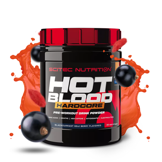 Scitec Nutrition Hot Blood Hardcore 375g Zwarte Bes-Gojibes