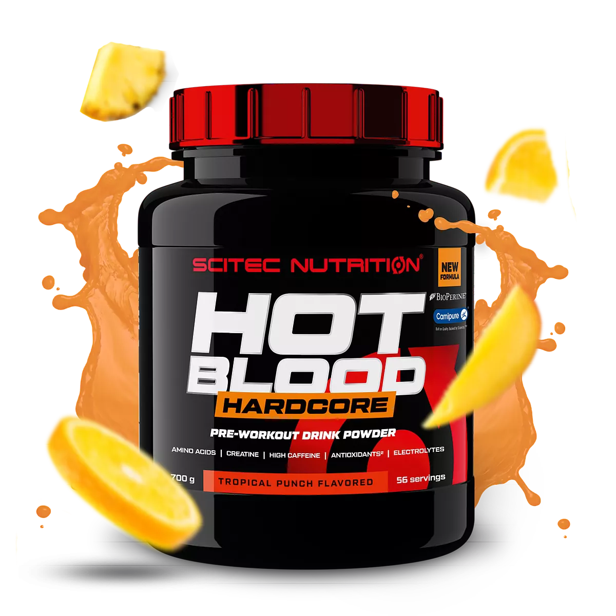 Scitec Nutrition Hot Blood Hardcore 700g Tropical Punch