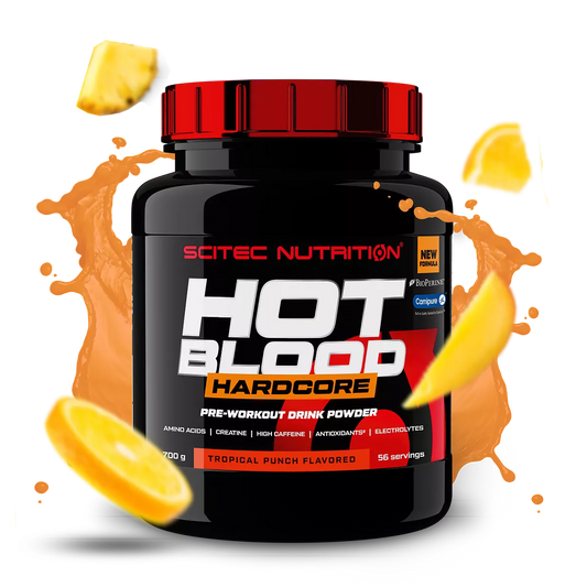 Scitec Nutrition Hot Blood Hardcore 700g Tropical Punch
