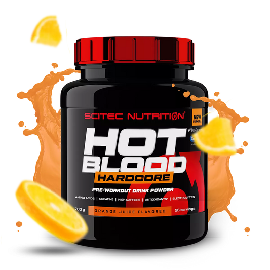 Scitec Nutrition Hot Blood Hardcore 700g Sinaasappelsap