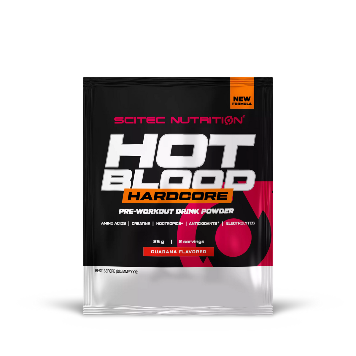 Scitec Nutrition Hot Blood Hardcore 25g Zwarte Bes-Gojibes