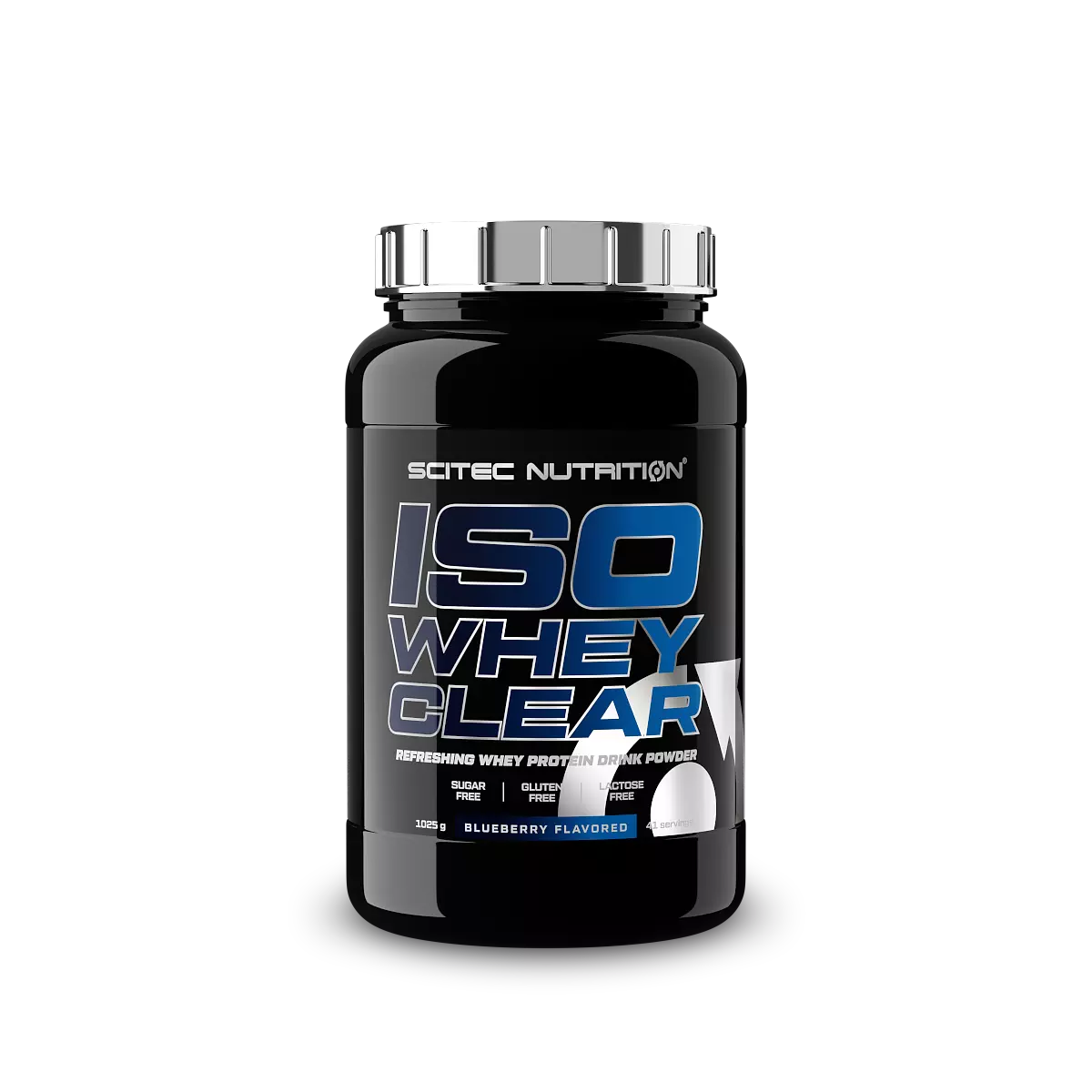 Scitec Nutrition Iso Whey Clear 1025g Blauwe Bes
