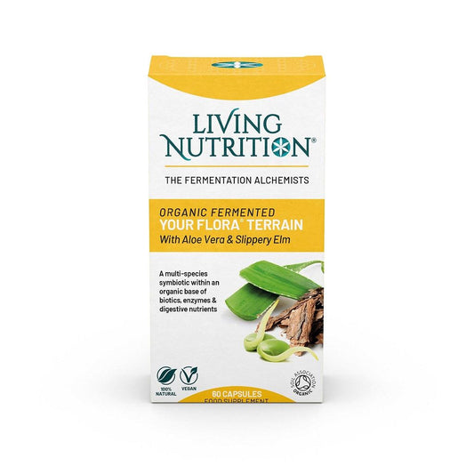 Your Flora Biologisch Terrain Gefermenteerde Aloë Vera | 60 Capsules | Living Nutrition