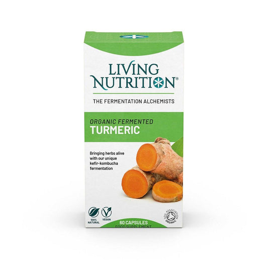 Biologisch Gefermenteerde Kurkuma | 60 capsules | Living Nutrition