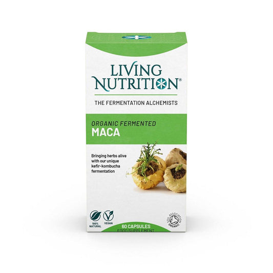 Biologisch Gefermenteerde Maca | 60 Capsules | Living Nutrition