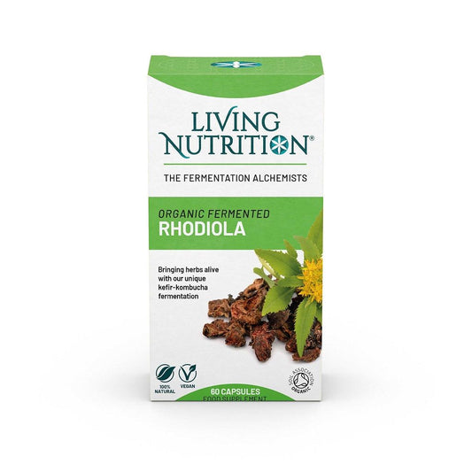 Gefermenteerde Biologisch Rhodiola | 60 Capsules | Living Nutrition