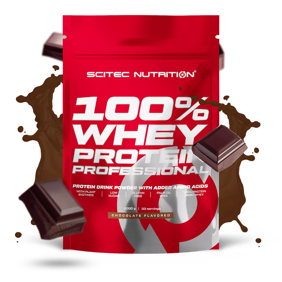 Scitec Nutrition 100% Whey Protein Professional 1000g Chocolade