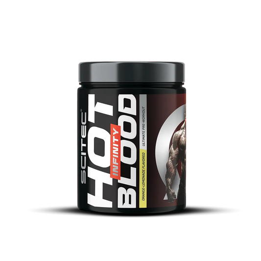 Scitec Nutrition Hot Blood Infinity 350g Sinaasappel-Limonade