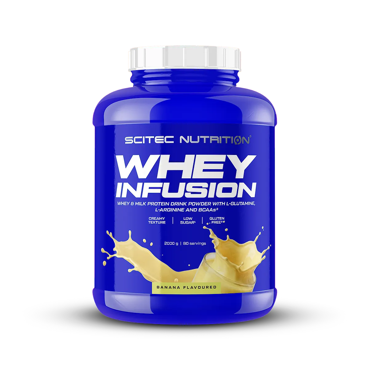 Scitec Nutrition Whey Infusion 2000g Banaan