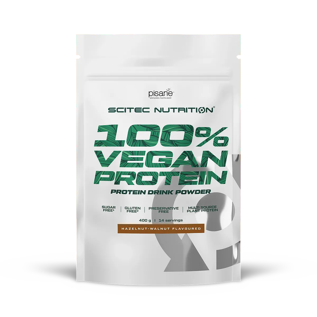 Scitec Nutrition 100% Vegan Protein 400g Hazelnoot-Walnoot