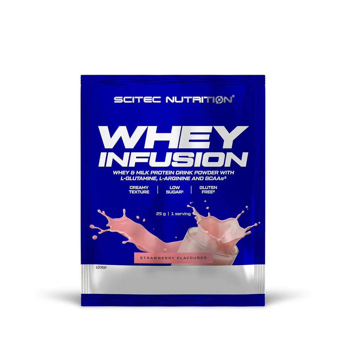 Scitec Nutrition Whey Infusion 25g Aardbei