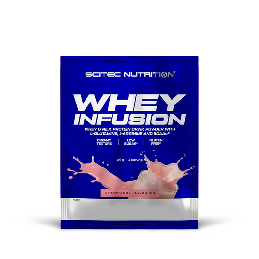 Scitec Nutrition Whey Infusion 25g Aardbei