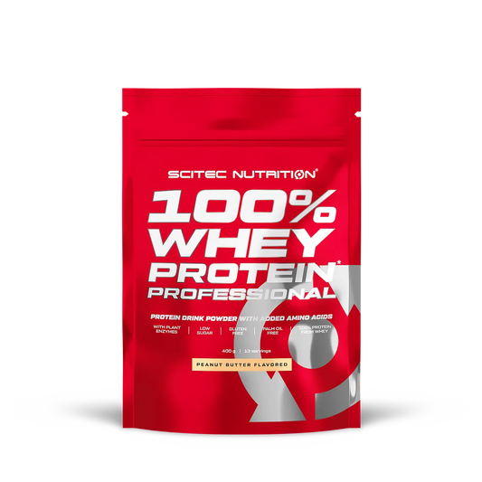 Scitec Nutrition 100% Whey Protein Professional 400g Pindakaas