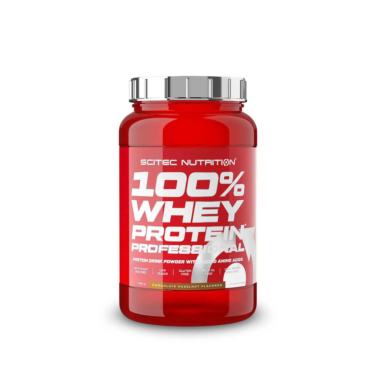 Scitec Nutrition 100% Whey Protein Professional 780g Chocolade-Hazelnoot