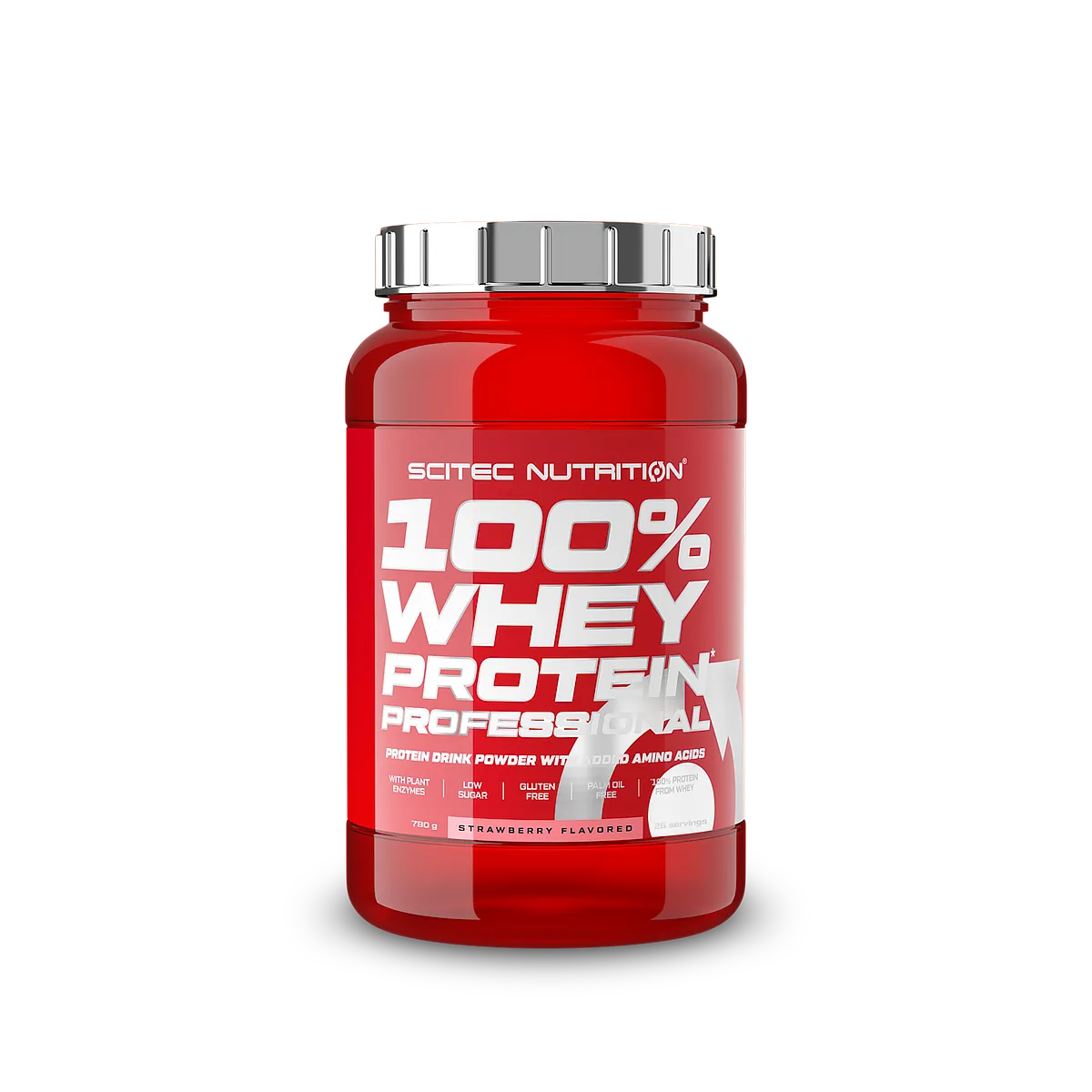 Scitec Nutrition 100% Whey Protein Professional 780g Aardbei