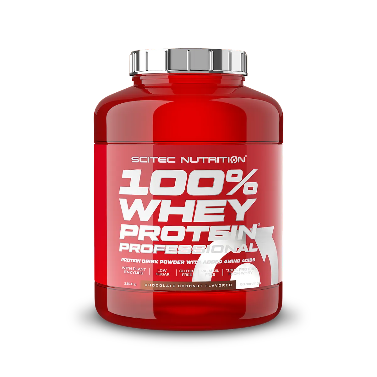 Scitec Nutrition 100% Whey Protein Professional 1816g Chocolade-Kokos