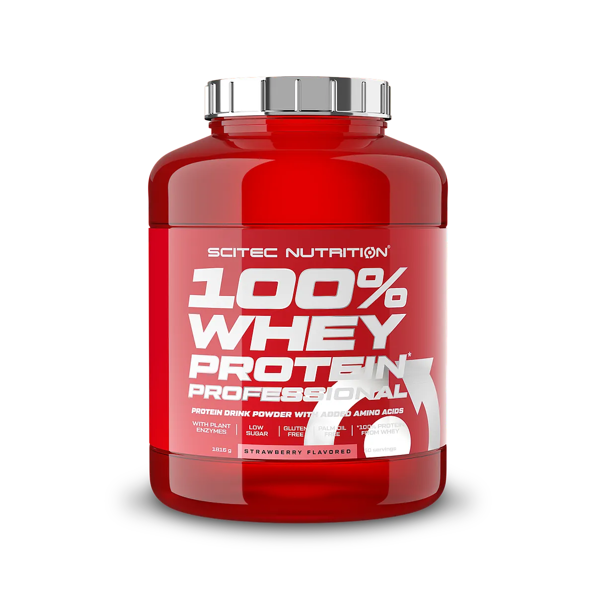 Scitec Nutrition 100% Whey Protein Professional 1816g Aardbei
